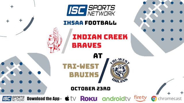 2020 IHSAA FB Indian Creek at Tri West