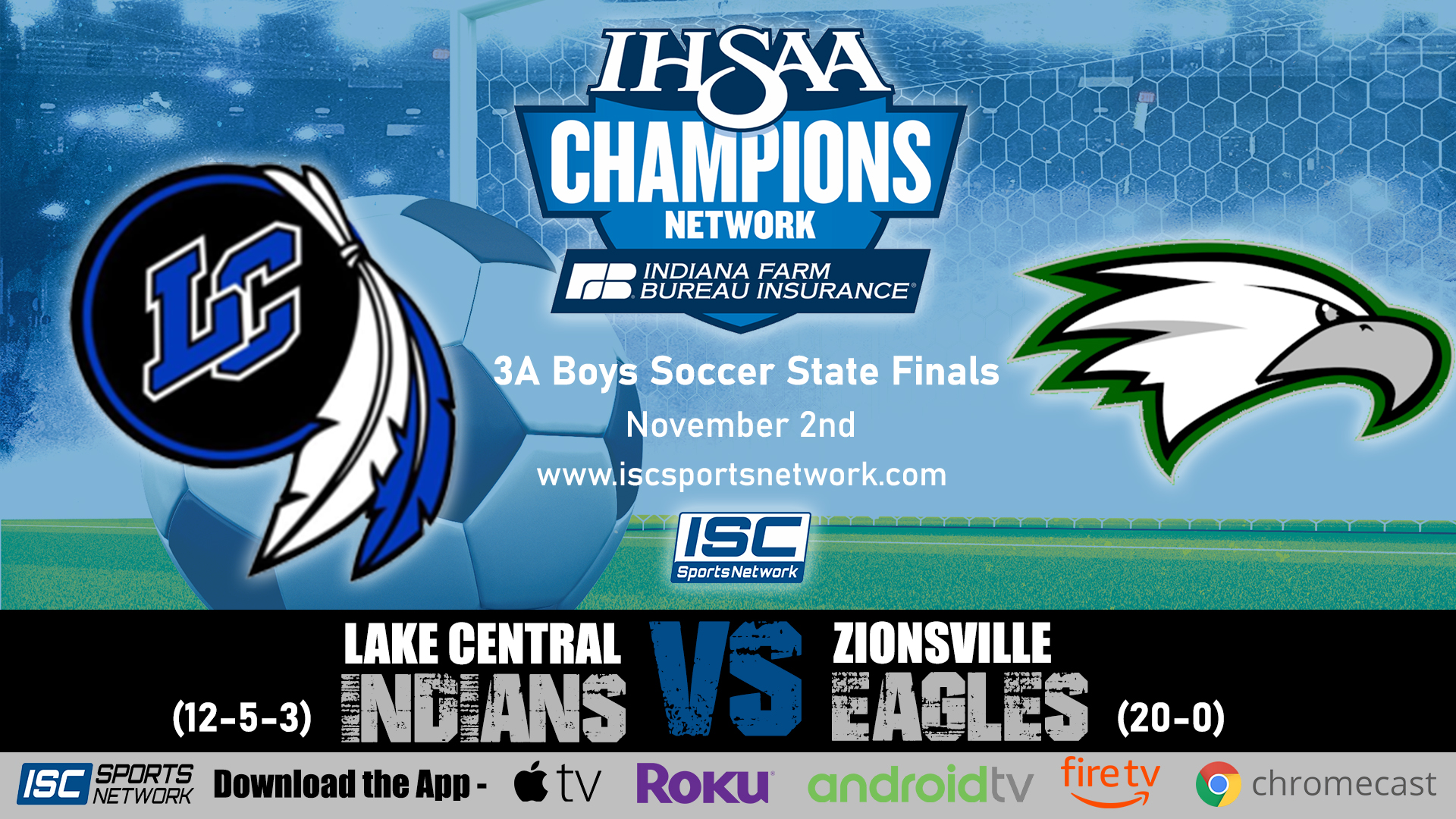 2019 IHSAA BS Lake Central vs Zionsville 11/2