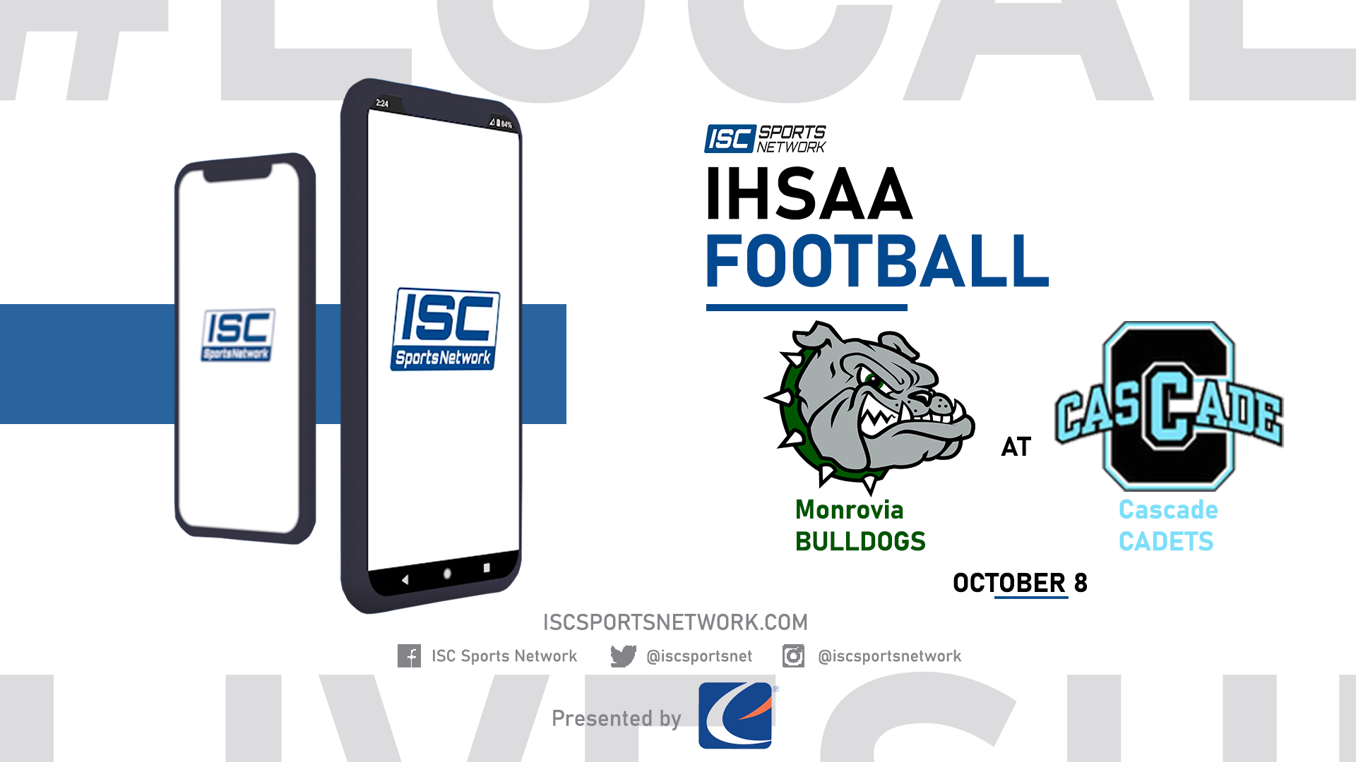 2021 FB Monrovia at Cascade 10/8