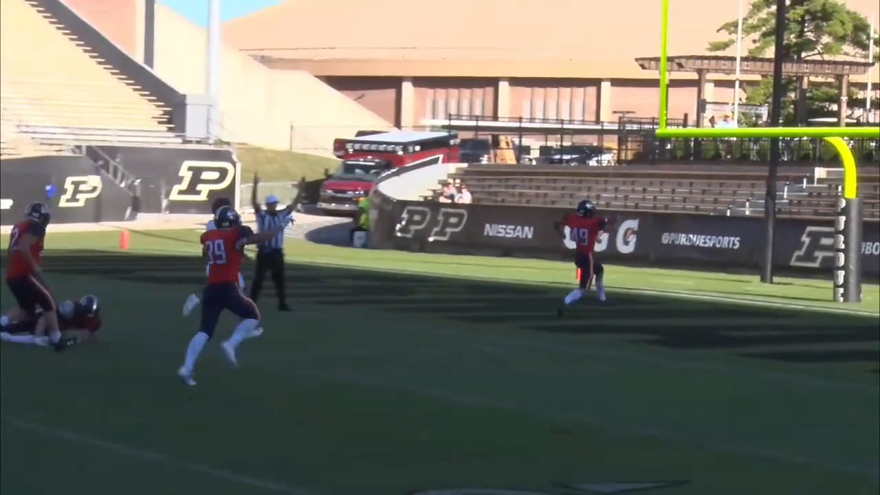 2017 FB Lafayette Jeff vs Harrison Knox Block TD