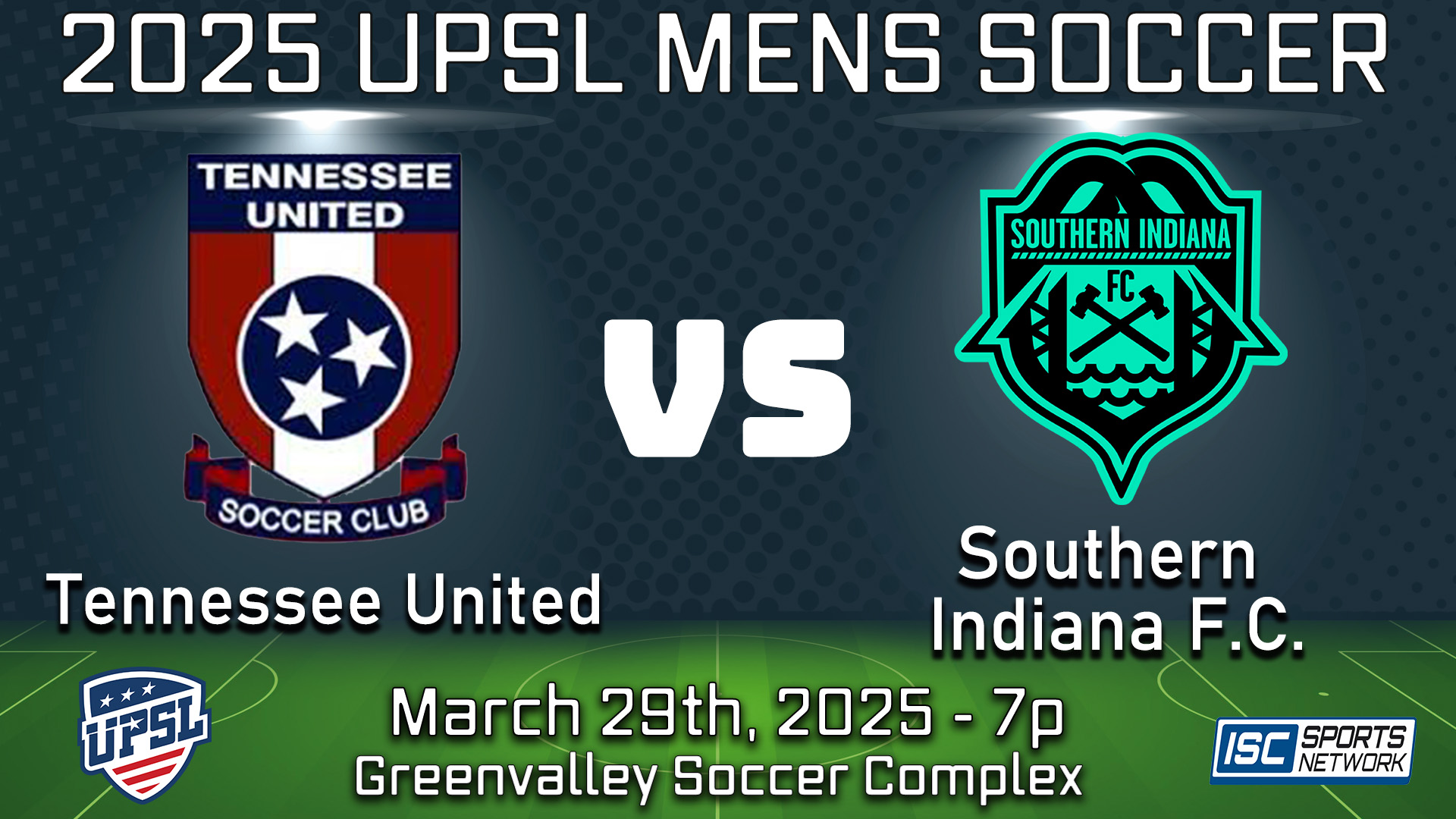 2025 UPSL Tennessee United at Southern Indiana FC - 03/29 