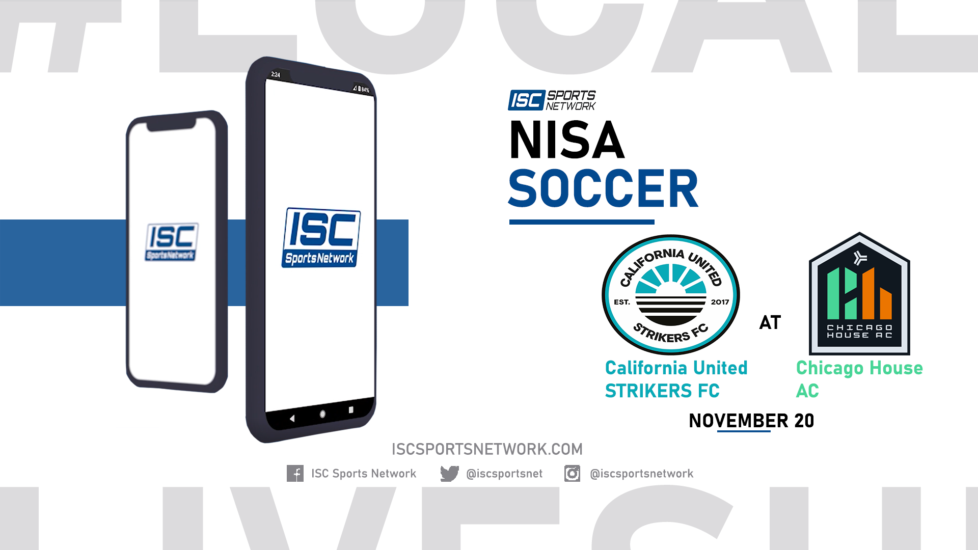 2021 MS California United Strikers FC at Chicago House AC 11/20