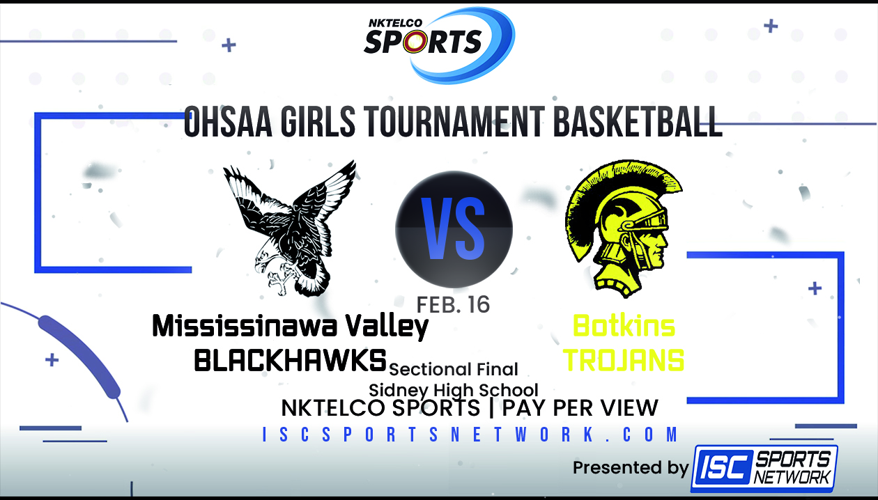 2023 OHSAA GBB Mississinawa Valley vs Botkins 2/16