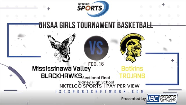2023 OHSAA GBB Mississinawa Valley vs...