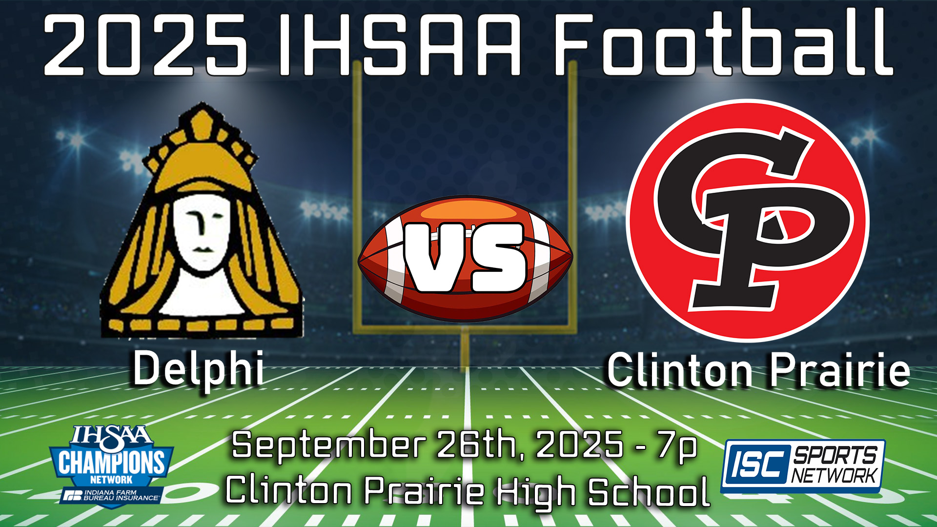 2025 FB Delphi at Clinton Prairie 09/26