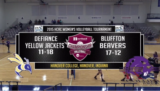 2015 WVB Defiance vs Bluffton