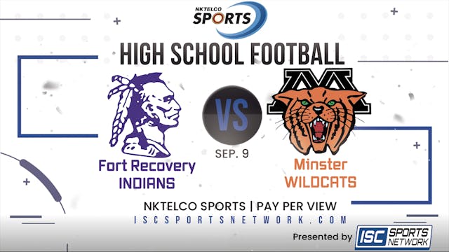 2022 FB Fort Recovery at Minster 9/9