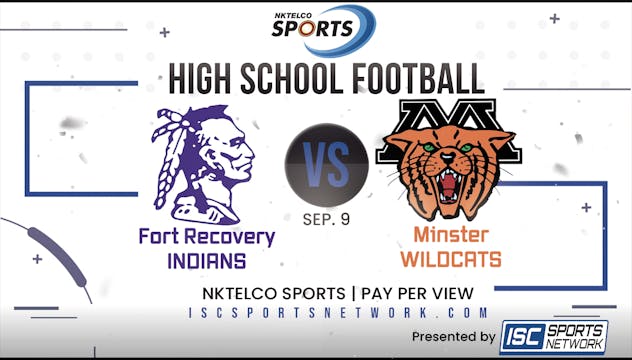 2022 FB Fort Recovery at Minster 9/9