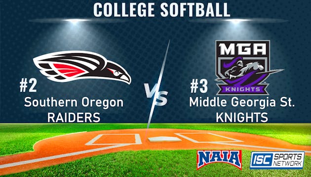 2024 NAIA SB #2 Southern Oregon vs #3...