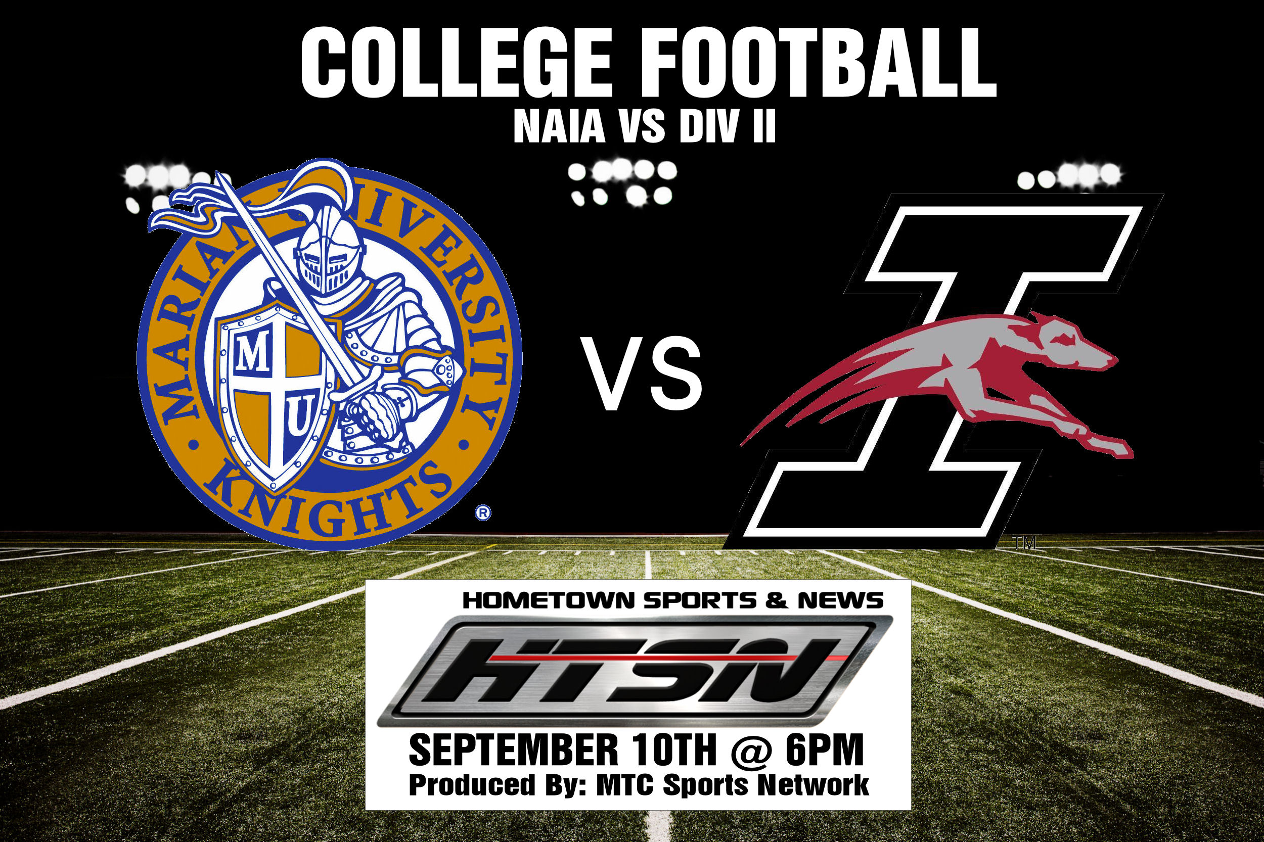 2016 CFB UIndy at Marian 9/10