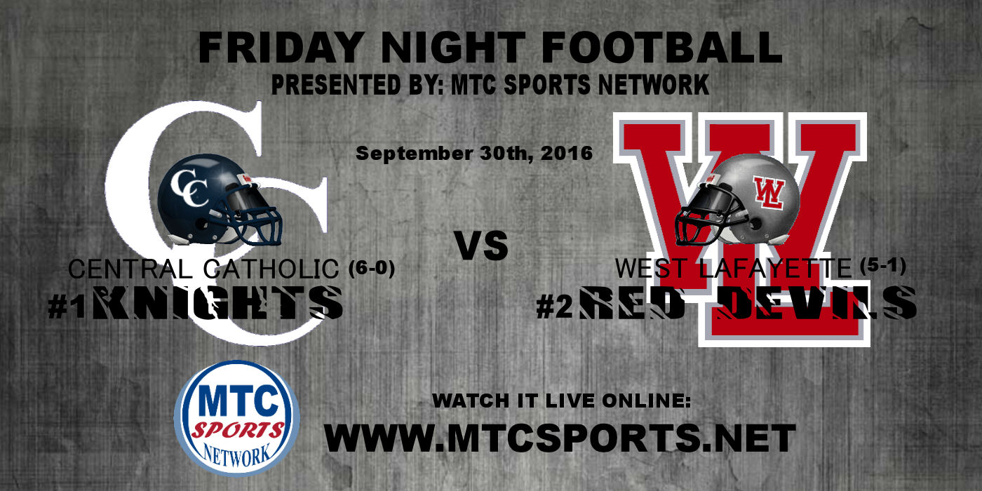 2016 FB Central Catholic at West Lafayette