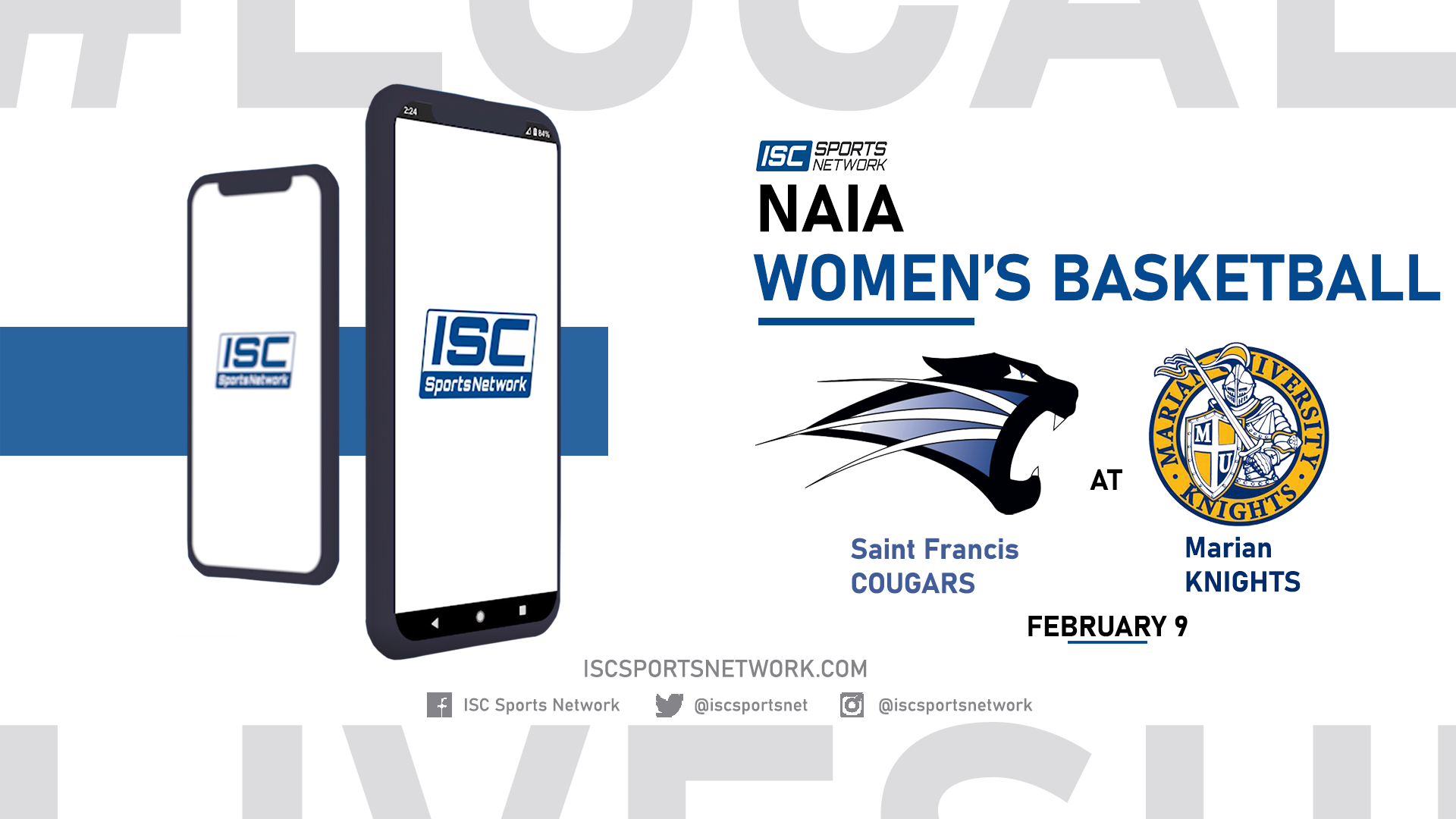 2022 WBB St. Francis (IN) at Marian 2/9