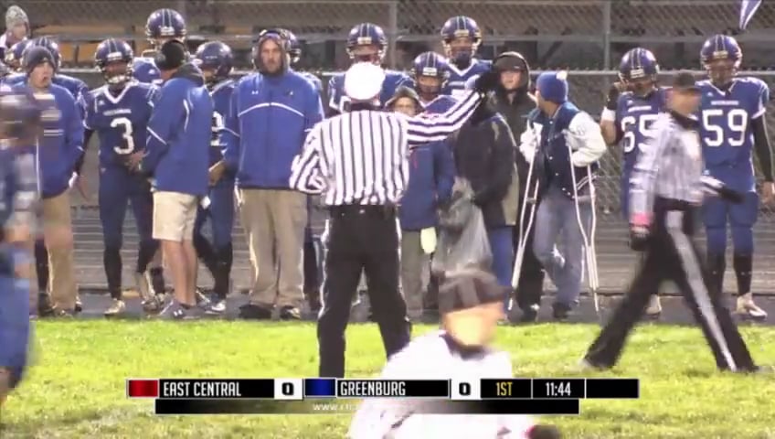 2014 FB East Central at Greensburg