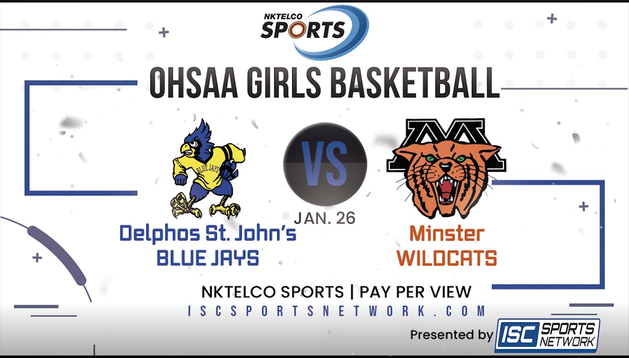 2023 GBB Delphos St. John's at Minster 1/28 - 2022-23 Season - ISC ...