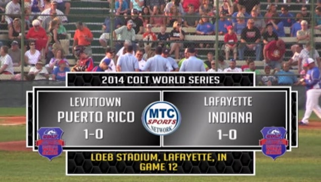 2014 CWS BSB Puerto Rico vs. Lafayette All Stars