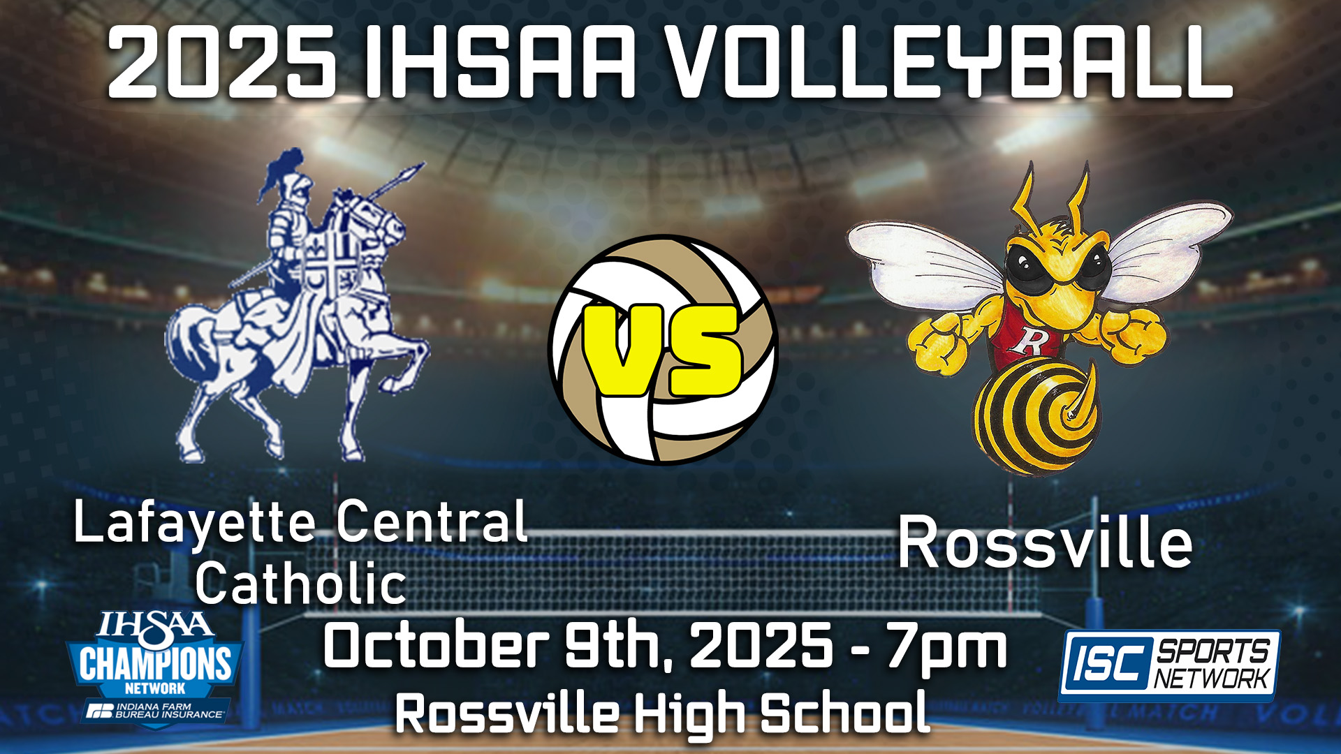 2025 GVB Lafayette Central Catholic at Rossville 10/09