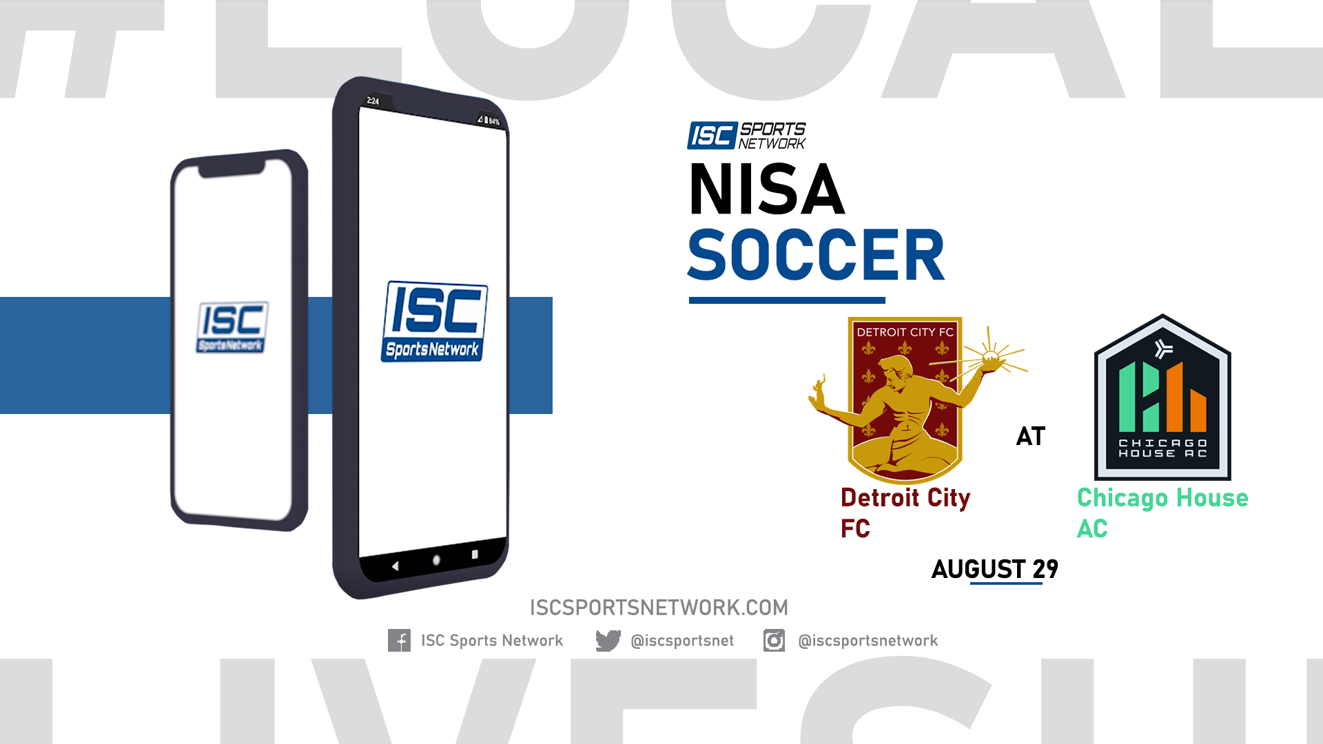 2021 MS Detroit City FC at Chicago House AC 8/29