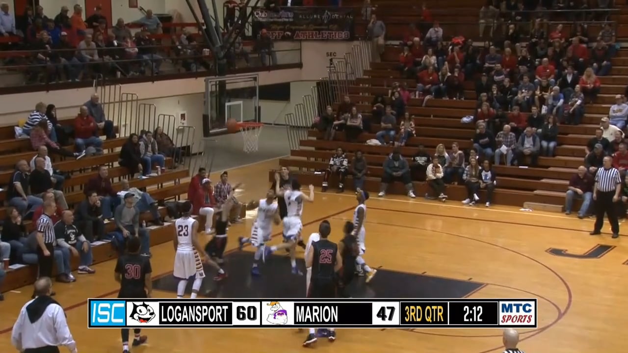2015 BBB Logansport vs Marion Jennings layup