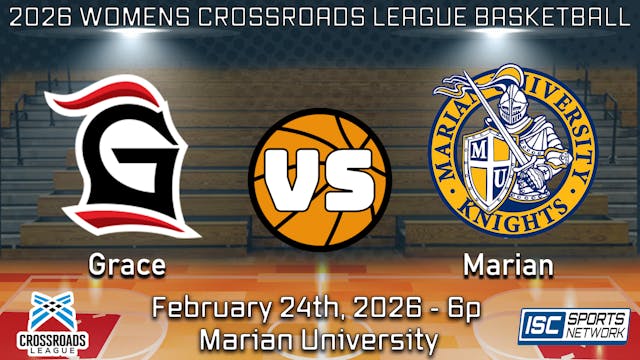 2026 WCBB Grace at Marian