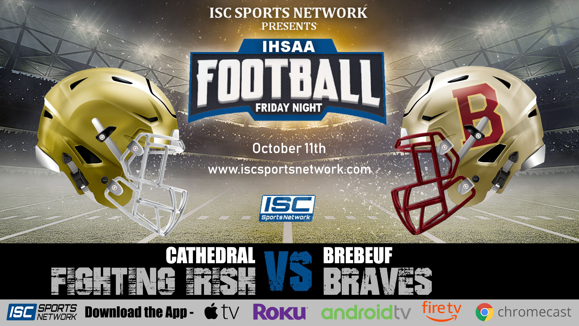 2019 FB Cathedral at Brebeuf Jesuit