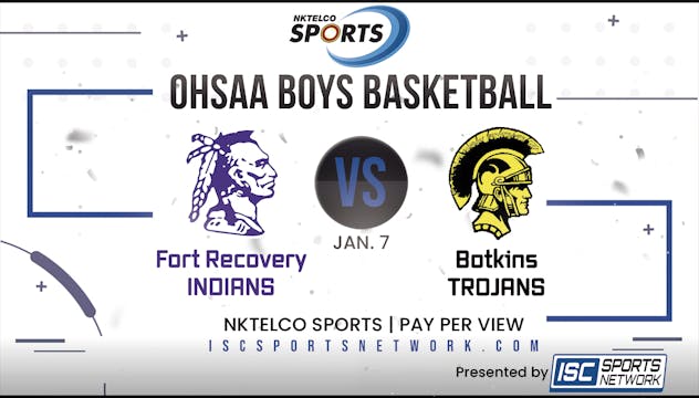 2023 BBB Fort Recovery at Botkins 1/7