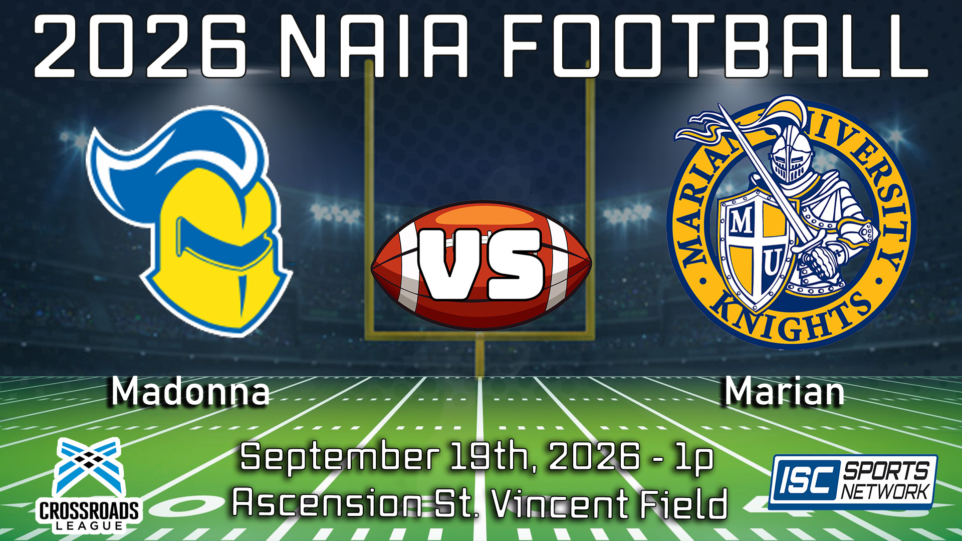 2026 CFB Madonna at Marian