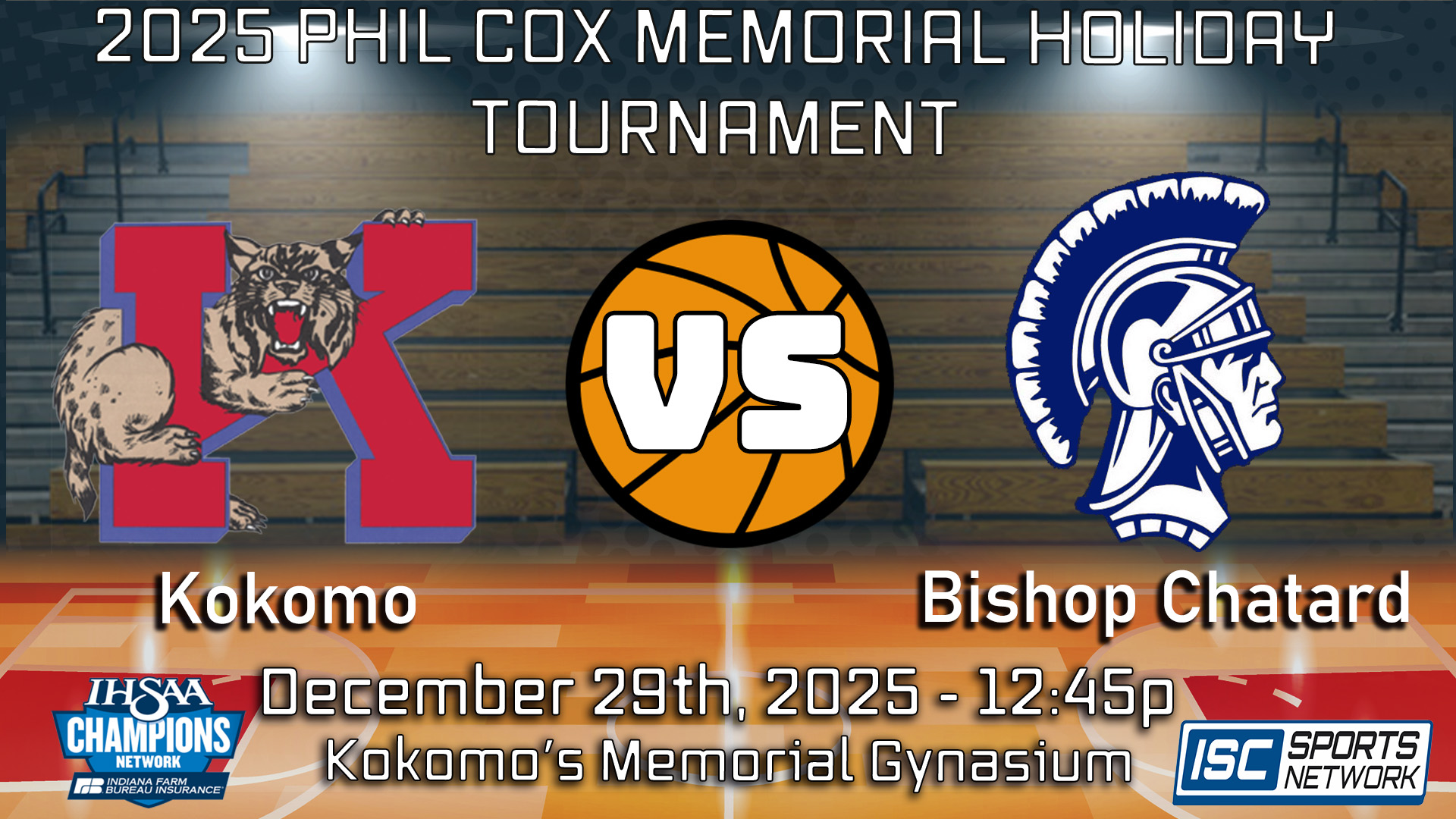 2025 BBB Phil Cox Memorial Holiday Tournament Kokomo vs. Bishop Chatard