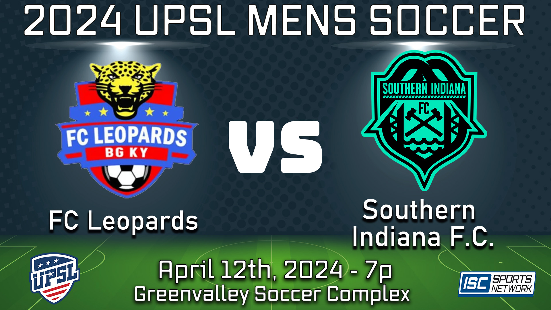 2025 UPSL FC Leopards at Southern Indiana FC - 04/12 