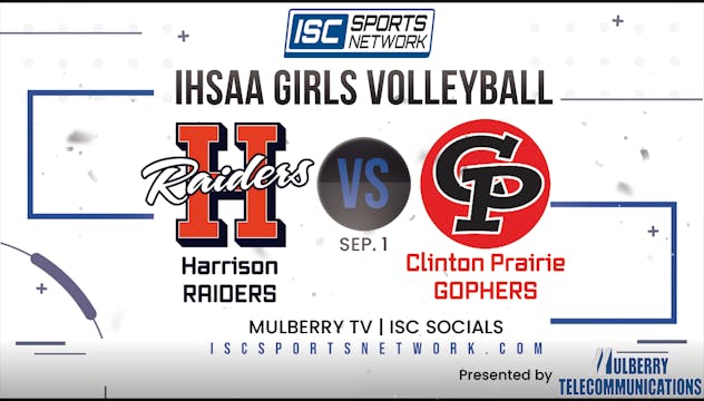 2022 GVB Harrison at Clinton Prairie 9/1