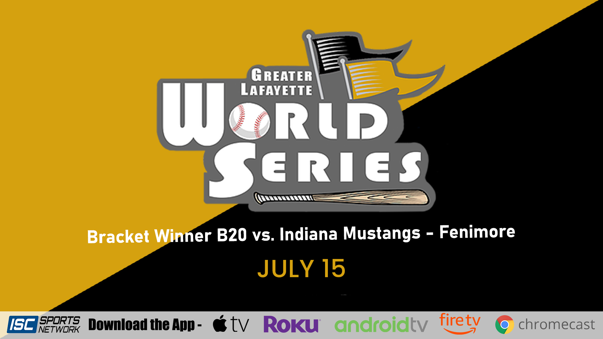 2023 GLWS BSB Landsharks vs. Indiana Mustangs - Fenimore 7/15