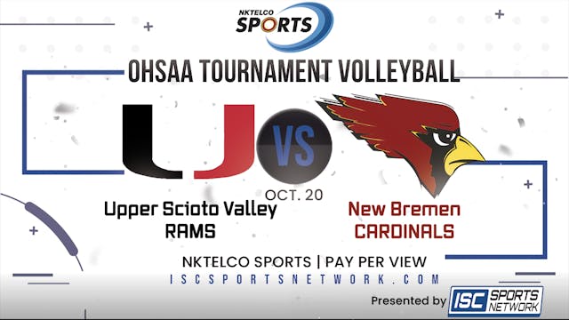 2022 OHSAA GVB Upper Scioto Valley at New Bremen 10/20