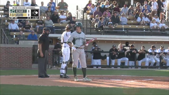 2016 BSB Michigan State at Purdue - G...