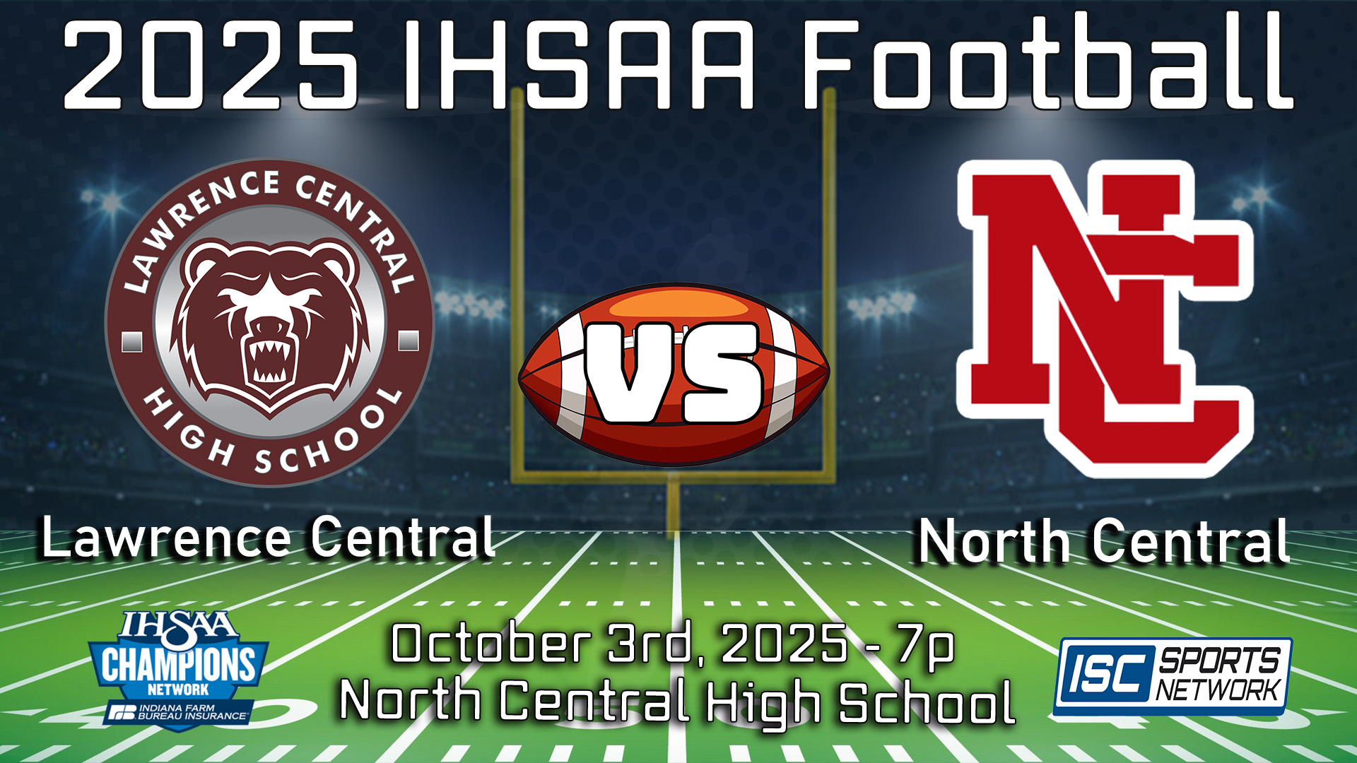 2025 FB Lawrence Central at North Central 10/03