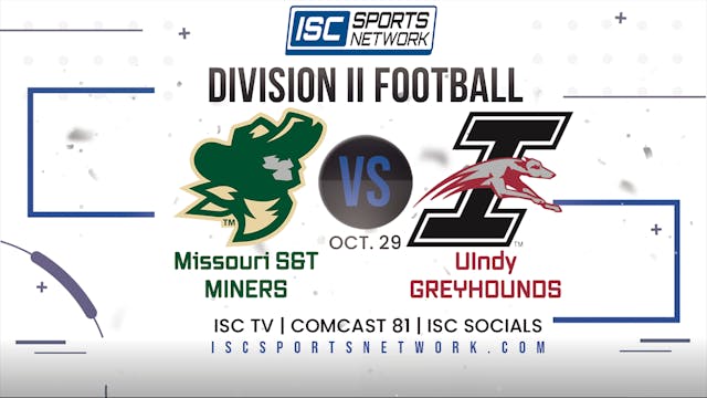 2022 CFB Missouri S&T at UIndy 10/29