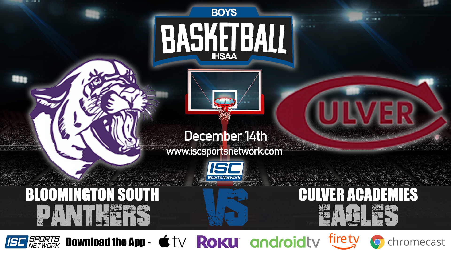 2019 FTC BBB Culver Academy vs Bloomington South