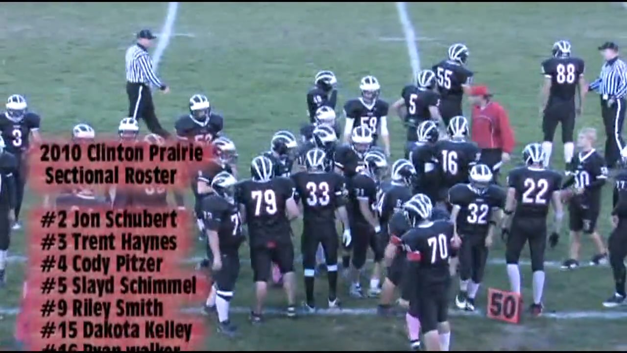 2010 IHSAA FB Tri-Central at Clinton Prairie