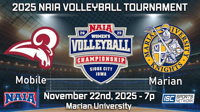 2025 WVB Mobile at Marian - 11/22