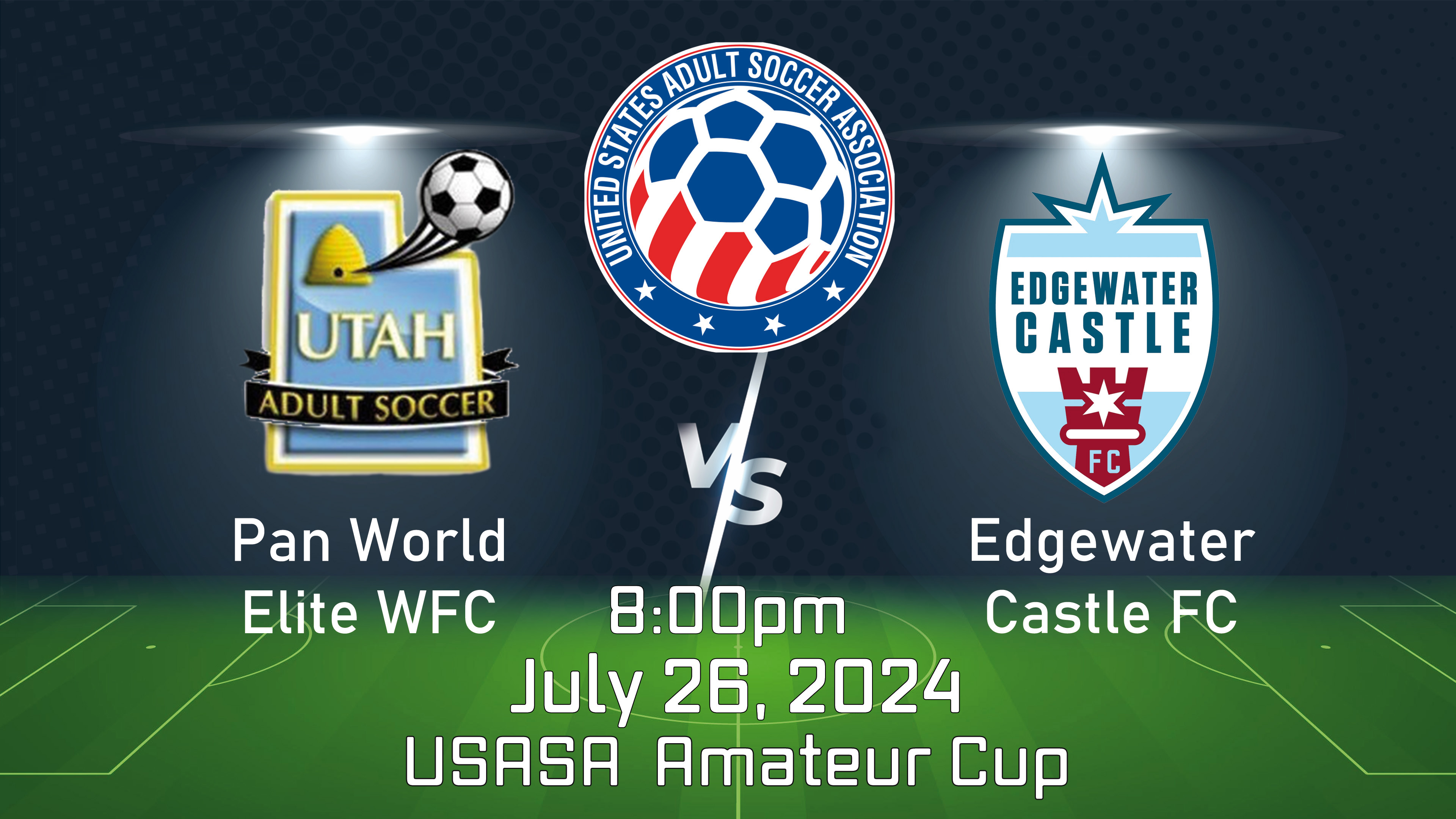 2024 USASA  Amateur Cup: Pan World Elite WFC vs Edgewater Castle FC