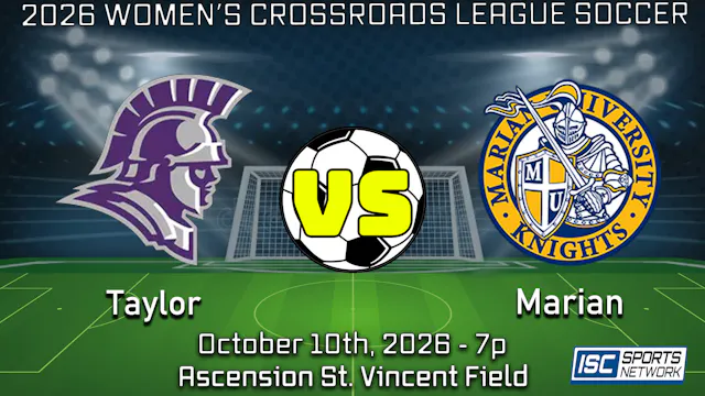 2026 WSOC Taylor at Marian - 10/10