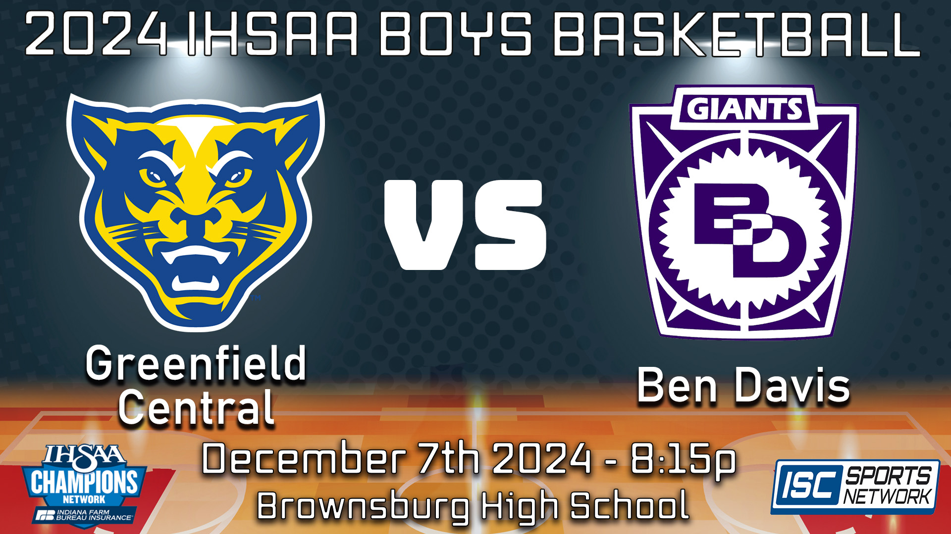 2024 SFS BBB Greenfield Central at Ben Davis - 12/07