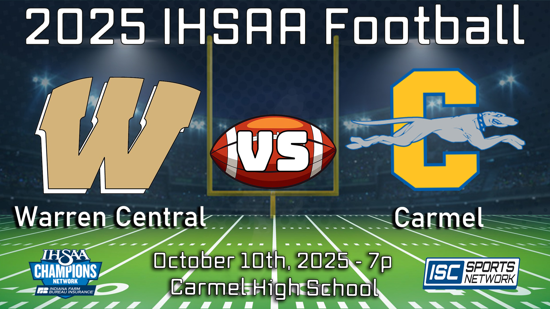 2025 FB Warren Central at Carmel 1010