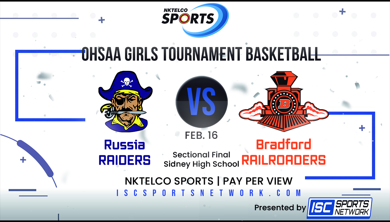 2023 OHSAA GBB Russia vs Bradford 2/16