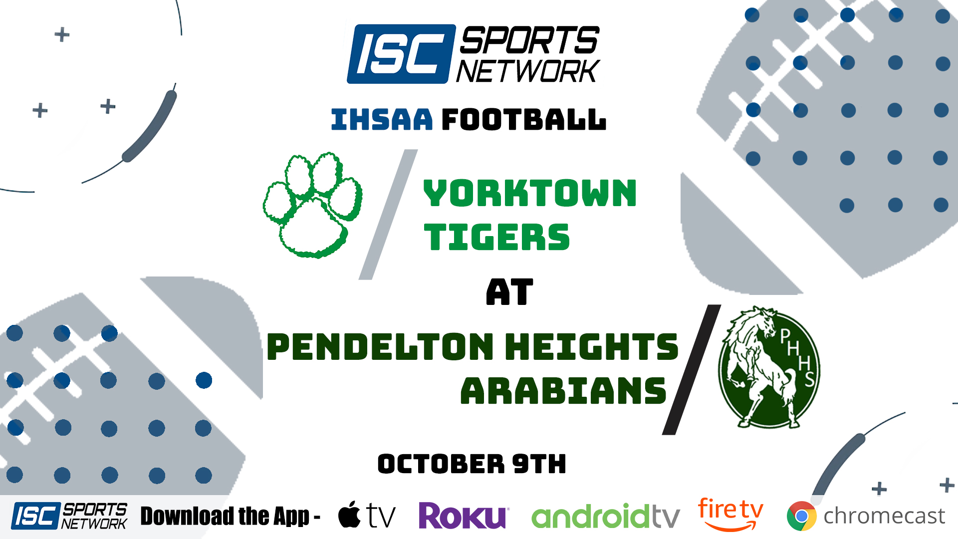 2020 FB Yorktown at Pendleton Heights