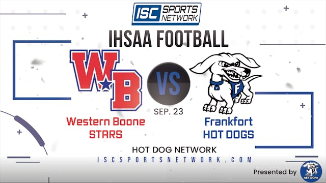 2022 FB Western Boone at Frankfort 9/23