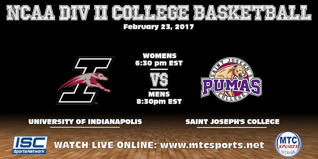 2017 WBB UIndy at St Joseph's (IN) 2/23