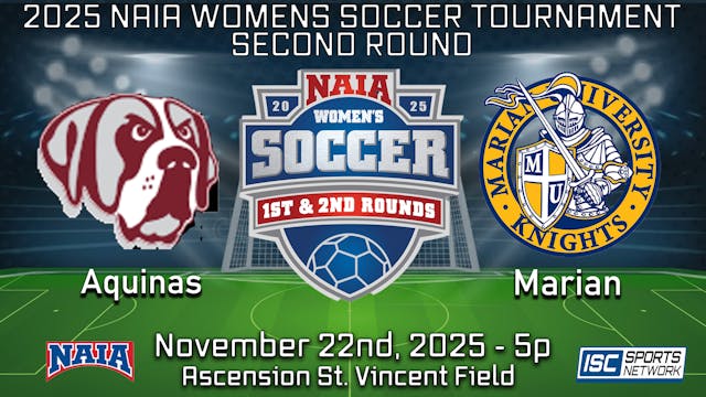 2025 WSOC Aquinas at Marian