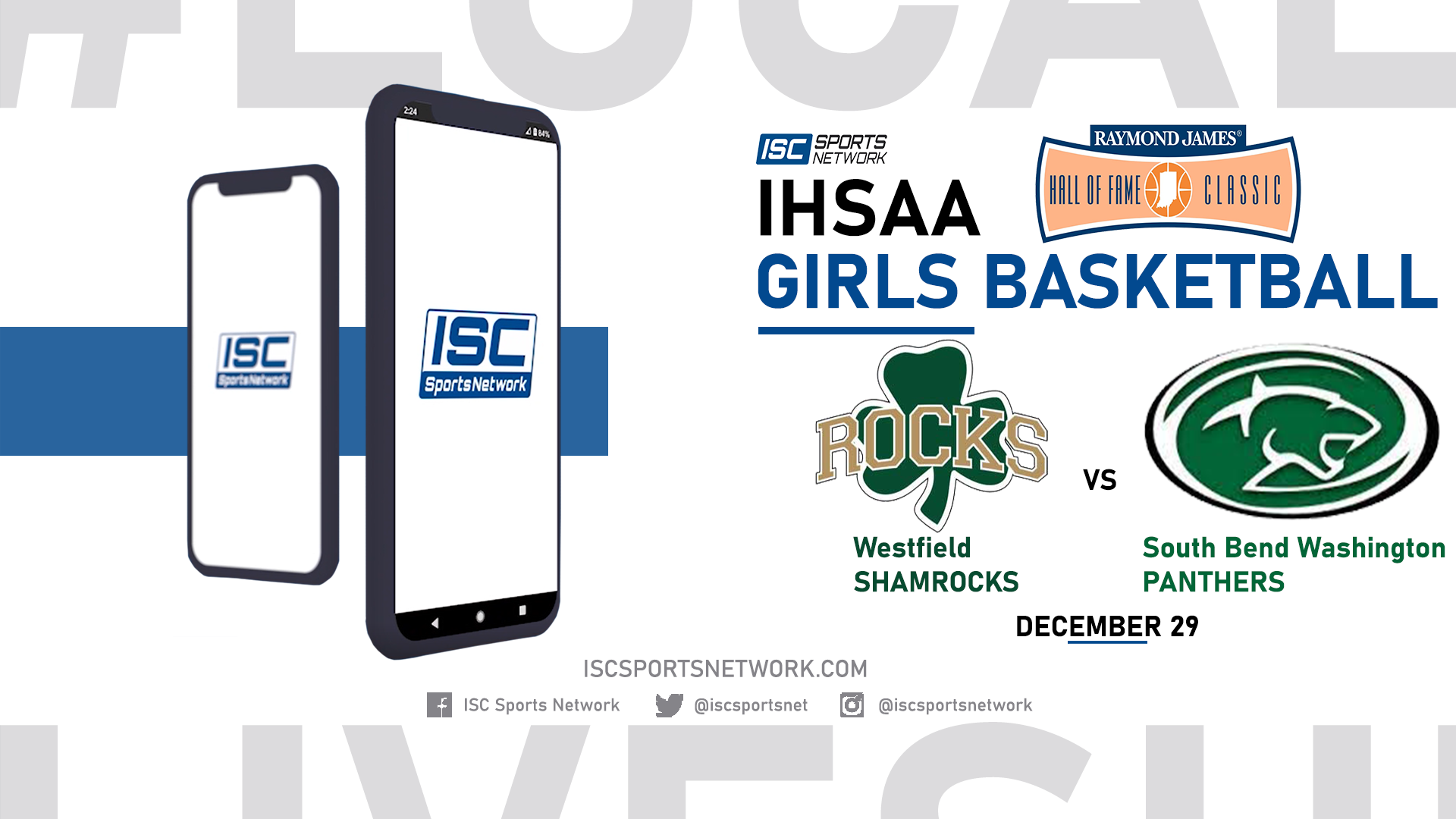 2021 HOF GBB Westfield vs South Bend Washington 12/29