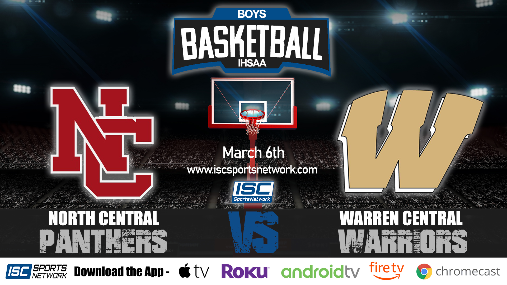 2020 IHSAA BBB North Central vs Warren Central