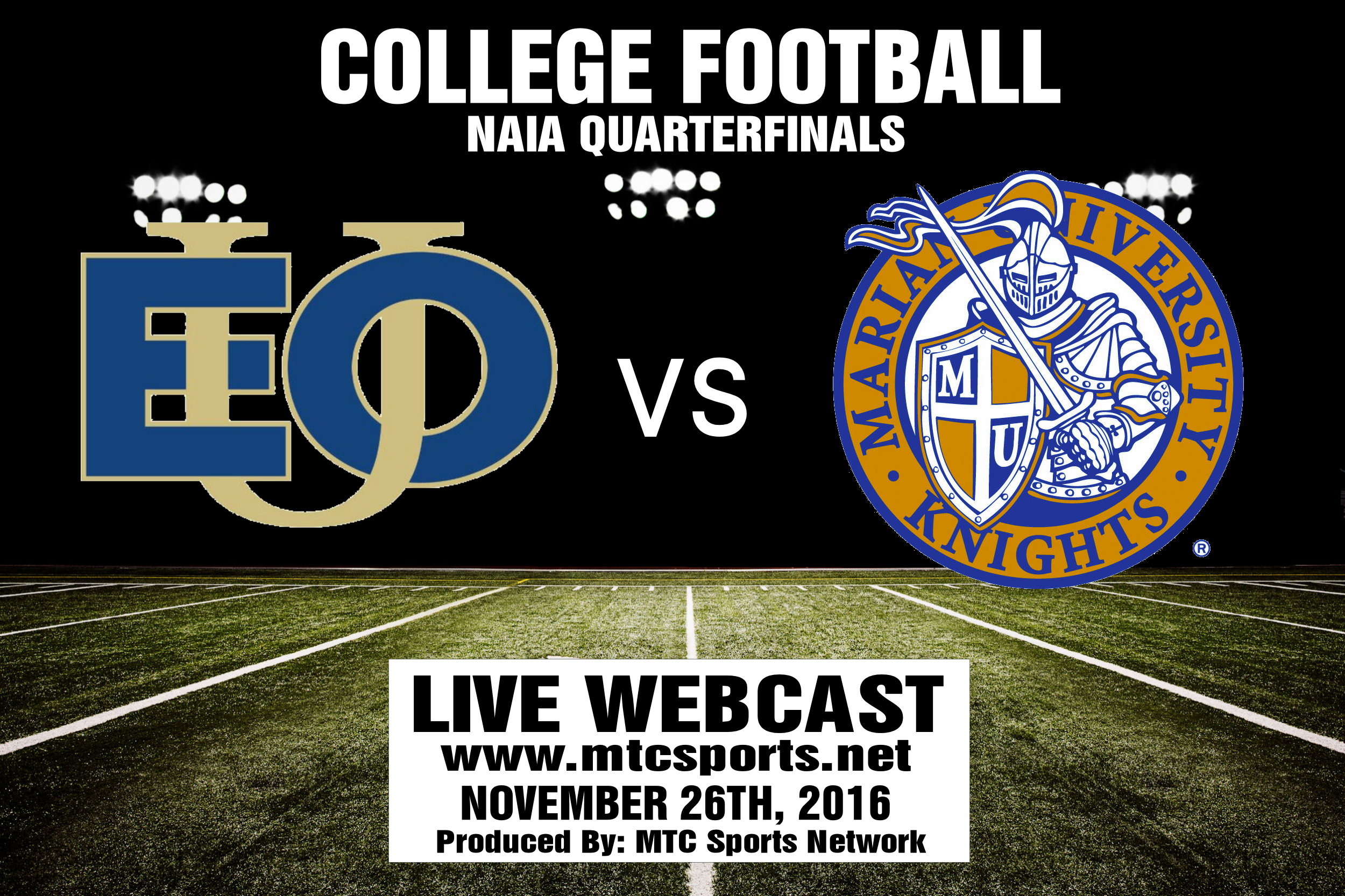 2016 NAIA CFB Eastern Oregon vs Marian