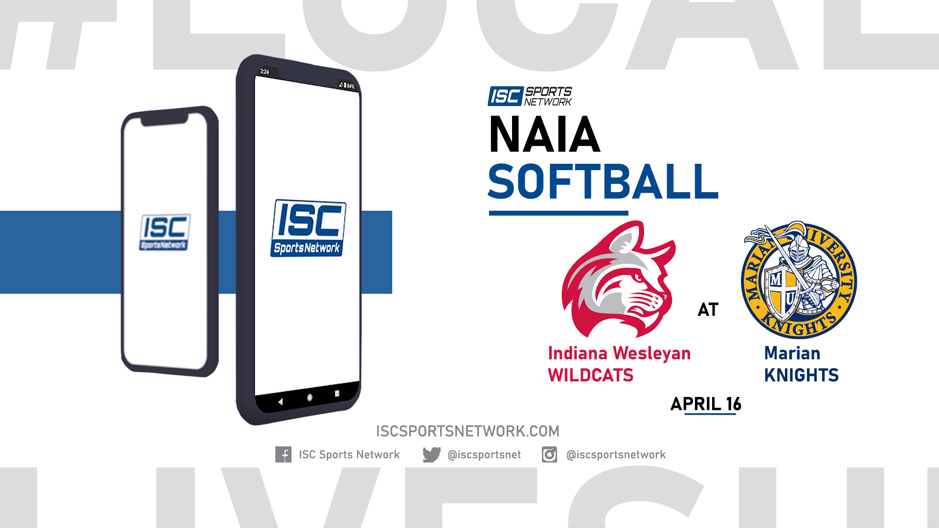 2022 SB Indiana Wesleyan at Marian - Game 1 4/16